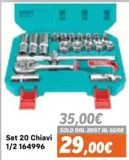 Orizzonte Set 20 Chiavi 1/2 164996 offerta