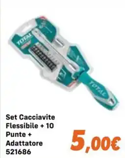 Orizzonte Set Cacciavite Flessibile Total offerta