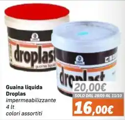 Orizzonte Guaina liquida Droplas offerta