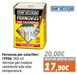 Orizzonte Fernovus per caloriferi offerta