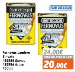 Orizzonte Fernovus Lamiere Zincate offerta