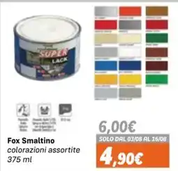 Orizzonte Fox Smaltino offerta