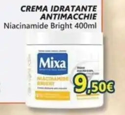 Profumerie Mallardo Crema idratante antimacchie Niacinamide Bright Mixa offerta