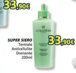 Profumerie Mallardo Collistar Super Siero Termale Anticellulite Drenante offerta