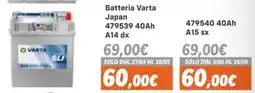Orizzonte Batteria Varta Japan offerta