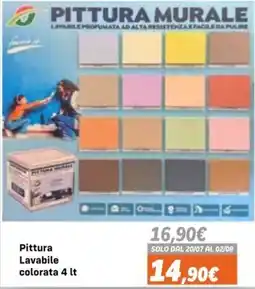 Orizzonte Pittura Lavabile colorata offerta