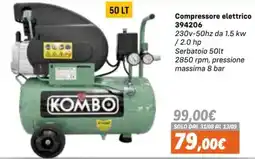 Orizzonte Compressore elettrico KOMBO offerta