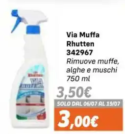 Orizzonte Via Muffa Rhutten offerta