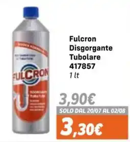 Orizzonte Fulcron Disgorgante Tubolare offerta