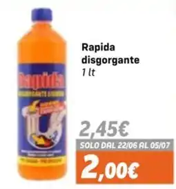 Orizzonte Rapida disgorgante offerta