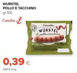 Tigre Amico Würstel di pollo e tacchino Consilia offerta