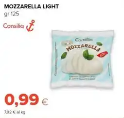 Tigre Amico Mozzarella light Consilia offerta