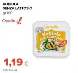 Tigre Amico Robiola senza lattosio Consilia offerta