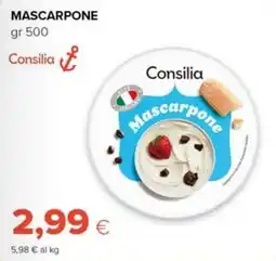 Tigre Amico Mascarpone Consilia offerta