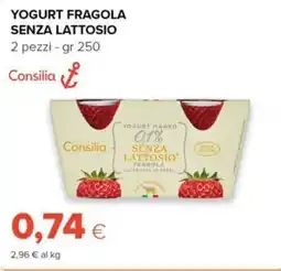 Tigre Amico Yogurt fragola senza lattosio Consilia offerta