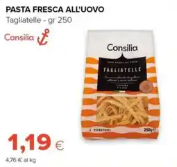 Tigre Amico Consilia Pasta fresca all'uovo Tagliatelle offerta