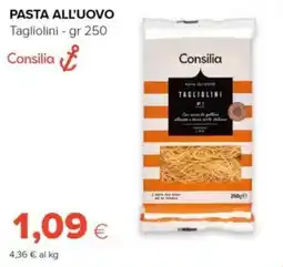 Tigre Amico Consilia Pasta all'uovo Tagliolini offerta