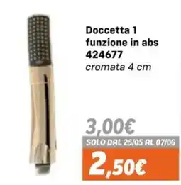Orizzonte Doccetta 1 funzione in abs offerta