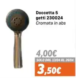 Orizzonte Doccetta 5 getti offerta