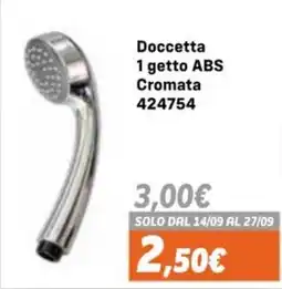 Orizzonte Doccetta 1 getto ABS Cromata offerta