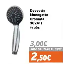 Orizzonte Doccetta Monogetto Cromata offerta