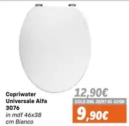 Orizzonte Copriwater Universale Alfa offerta
