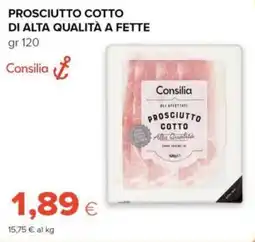 Tigre Amico Prosciutto cotto Consilia offerta
