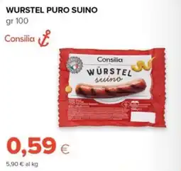 Tigre Amico Würstel suino Consilia offerta