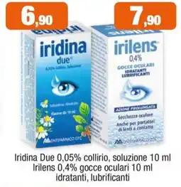Eufarma Iridina Due collirio offerta