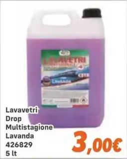 Orizzonte Lavavetri Drop Multistagione Lavanda offerta