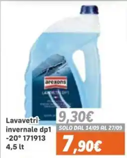 Orizzonte Lavavetri invernale dp1 arexons offerta