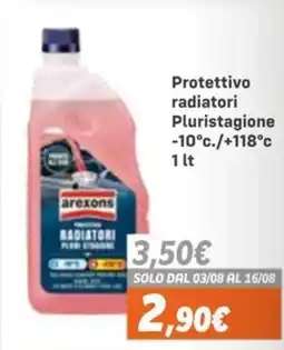 Orizzonte Protettivo radiatori Pluristagione arexons offerta