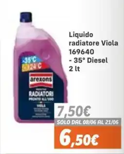 Orizzonte Liquido radiatore Viola arexons offerta