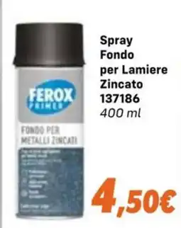 Orizzonte Ferox Primer Fondo per Lamierie Zincato offerta