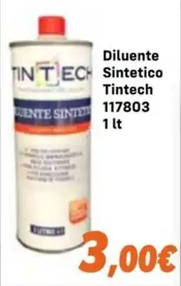 Orizzonte Diluente Sintetico Tintech offerta