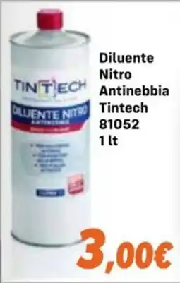 Orizzonte Diluente Nitro Antinebbia Tintech offerta