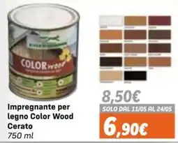 Orizzonte Impregnante per legno Color Wood Cerato offerta