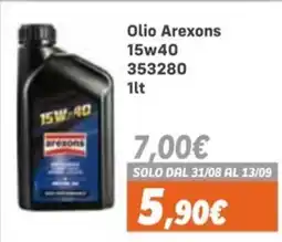 Orizzonte Olio Arexons 15w40 offerta