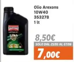Orizzonte Olio Arexons 10W40 offerta