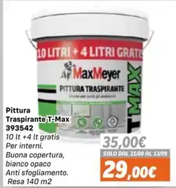 Orizzonte Pittura Traspirante T-Max MaxMeyer offerta