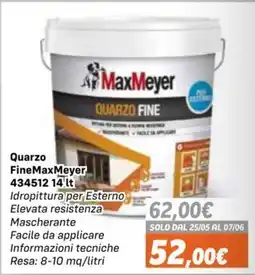 Orizzonte Quarzo FineMaxMeyer offerta