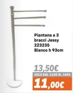 Orizzonte Piantana a 3 bracci Jessy offerta