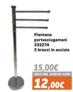 Orizzonte Piantana portasciugamani offerta