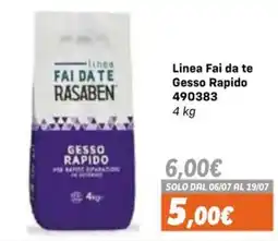 Orizzonte Linea Fai da te Gesso Rapido Rasaben offerta