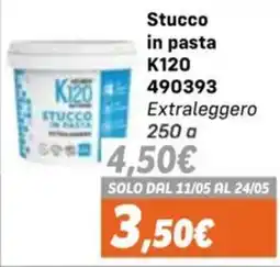 Orizzonte Stucco in pasta K120 offerta