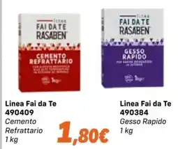 Orizzonte Linea Fai da Te Cemento Refrattario offerta