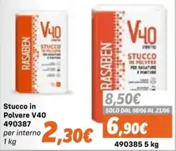 Orizzonte Stucco in Polvere V40 per interno offerta