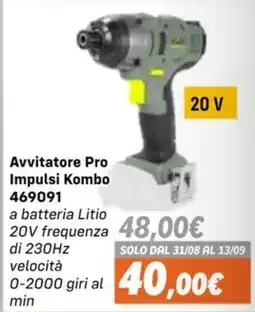 Orizzonte Avvitatore Pro Impulsi Kombo offerta