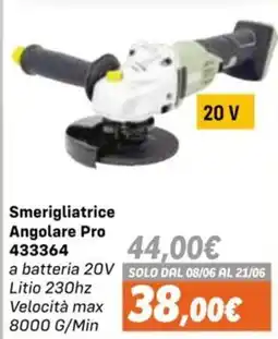 Orizzonte Smerigliatrice Angolare Pro offerta