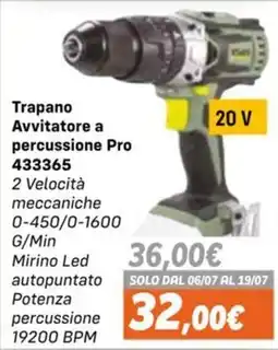 Orizzonte Trapano Avvitatore a percussione Pro offerta